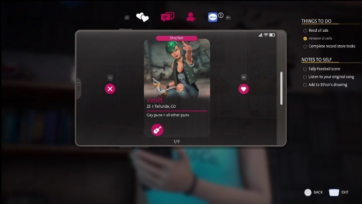 Zaraz po telefonach od słuchaczy zabierzcie się za przejrzenie aplikacji randkowej - Life is Strange True Colors Wavelengths: Lato - solucja, opis przejścia - Life is Strange True Colors - poradnik do gry