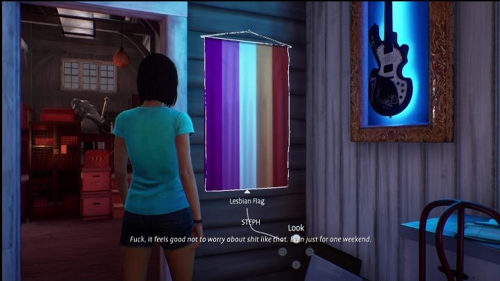 Następnie warto udać się do flagi lesbijek - Life is Strange True Colors Wavelengths: Lato - solucja, opis przejścia - Life is Strange True Colors - poradnik do gry