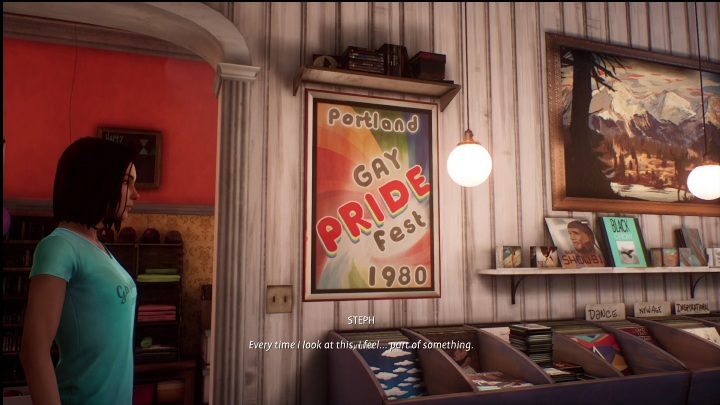Kolejną rzeczą jest plakat, który wisi przy przejściu do kolejnego pomieszczenia - Life is Strange True Colors Wavelengths: Lato - solucja, opis przejścia - Life is Strange True Colors - poradnik do gry
