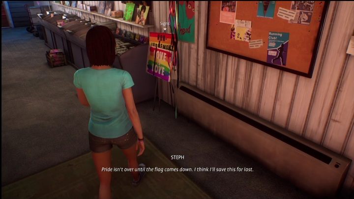 Od przypinek już blisko do transparentów - Life is Strange True Colors Wavelengths: Lato - solucja, opis przejścia - Life is Strange True Colors - poradnik do gry