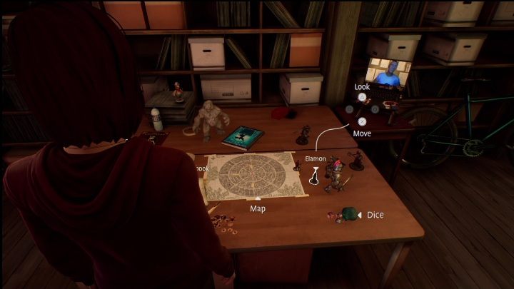 W trakcie gry musicie użyć trzech przedmiotów: kostki, notatnika i pionka przedstawiającego postać - Life is Strange True Colors Wavelengths: Jesień - solucja, opis przejścia - Life is Strange True Colors - poradnik do gry