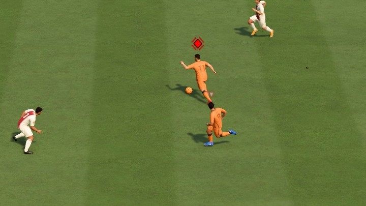 Blokowanie adresata w grze FIFA 22 można wykonać poprzez jednoczesne wciśnięcie lewego i prawego drążka kontrolera - FIFA 22: Zablokowanie adresata (Player Lock) - jak zrobić? - FIFA 22 - poradnik do gry