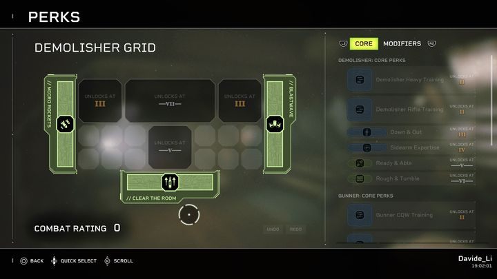 Samo wyekwipowanie perków jest proste, jednakże trzeba wiedzieć o tym, że ułożenie perków ma znaczenie - Aliens Fireteam Elite: Perki - Aliens Fireteam Elite - poradnik do gry