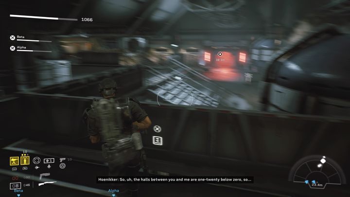 Podobnie będzie wyglądać kolejny etap, w którym gdy dojdziecie do wskazanego miejsca, zaczną pojawiać się przeważające siły wroga - Aliens Fireteam Elite: Ratunek - solucja, opis przejścia - Aliens Fireteam Elite - poradnik do gry