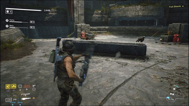 Kawałek dalej zobaczycie przed sobą wielki bunkier, a nad nim pojawiać się będą kolejne Xenomorphy - Aliens Fireteam Elite: Kontakt - solucja, opis przejścia - Aliens Fireteam Elite - poradnik do gry