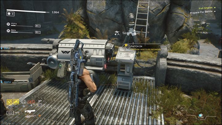 Gdy pokonacie Syntetyków, udajcie się w stronę kolejnej rzeźby - Aliens Fireteam Elite: Kontakt - solucja, opis przejścia - Aliens Fireteam Elite - poradnik do gry