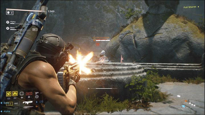 Użyjcie przedmiotów wspomagających, jak np - Aliens Fireteam Elite: Kontakt - solucja, opis przejścia - Aliens Fireteam Elite - poradnik do gry