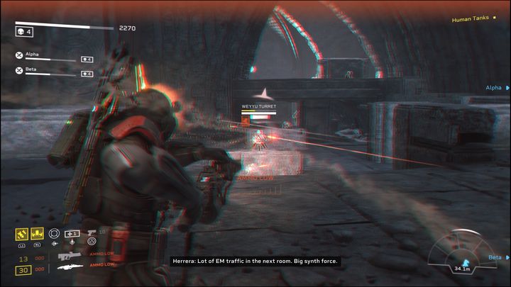 Idąc dalej, znajdziecie się w pomieszczeniu o dużej wielkości - Aliens Fireteam Elite: Ewakuacja #2 - solucja, opis przejścia - Aliens Fireteam Elite - poradnik do gry