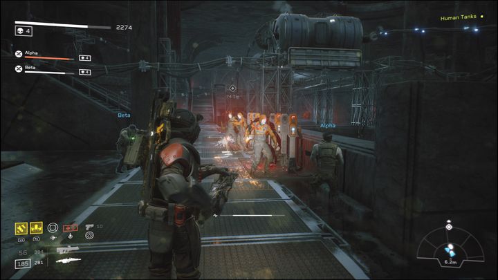 Niedługo napotkacie Synths, którzy się nie ruszają - Aliens Fireteam Elite: Ewakuacja #2 - solucja, opis przejścia - Aliens Fireteam Elite - poradnik do gry