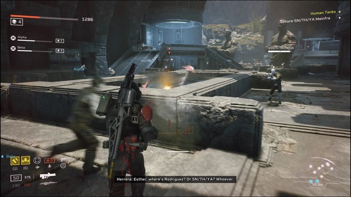 Teraz czeka na Was ostatni etap misji, dlatego uważajcie na swój pasek zdrowia - Aliens Fireteam Elite: Ewakuacja #2 - solucja, opis przejścia - Aliens Fireteam Elite - poradnik do gry