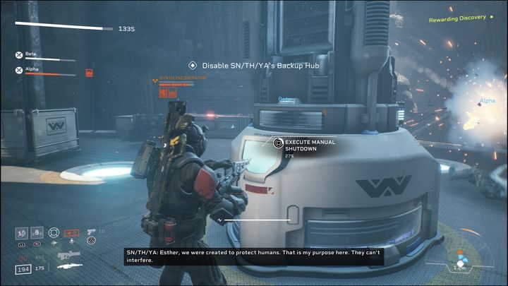 Gdy to zrobicie, wywołacie przeciążenie - Aliens Fireteam Elite: Ewakuacja #2 - solucja, opis przejścia - Aliens Fireteam Elite - poradnik do gry