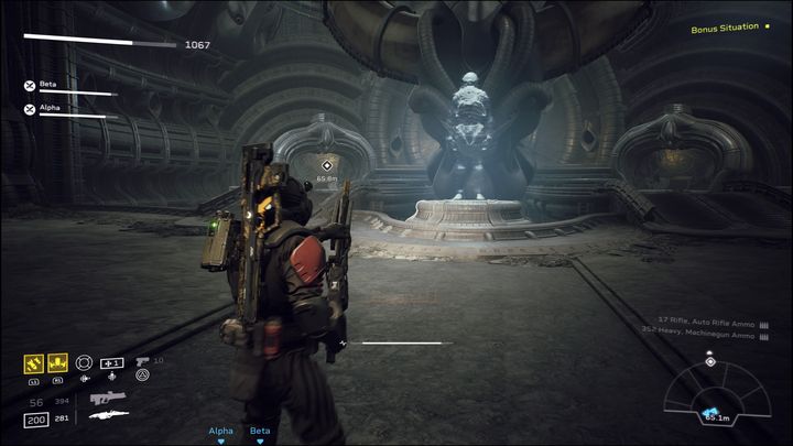 W pomieszczeniu, gdzie znajduje się hologram, pojawią się Xeny - Aliens Fireteam Elite: Zwiad - solucja, opis przejścia - Aliens Fireteam Elite - poradnik do gry