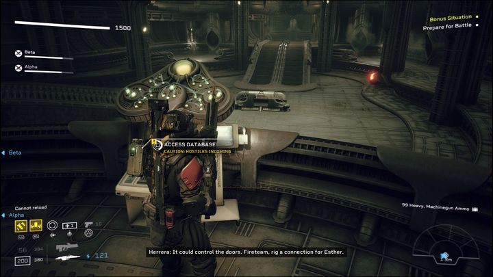 Znajdziecie tam pomieszczenie z Xenami - Aliens Fireteam Elite: Zwiad - solucja, opis przejścia - Aliens Fireteam Elite - poradnik do gry