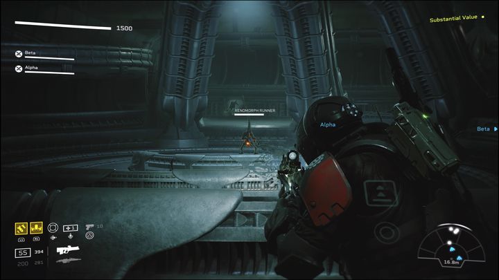 Standardowo, załatwcie wszystkie Xeny, jakie pojawią się w pomieszczeniu, a następnie idźcie ścieżką w górę - Aliens Fireteam Elite: Natarcie - solucja, opis przejścia - Aliens Fireteam Elite - poradnik do gry