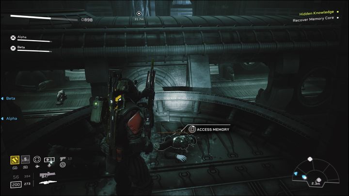 Po utrzymaniu pozycji przez dłuższą chwilę, będziecie mieli zadanie odnaleźć nieuszkodzoną pamięć Syntha - Aliens Fireteam Elite: Abordaż - solucja, opis przejścia - Aliens Fireteam Elite - poradnik do gry