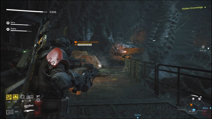 Następnie, idąc przez wąski korytarz, napotkacie kolejne Xeny - Aliens Fireteam Elite: Poszukiwanie - solucja, opis przejścia - Aliens Fireteam Elite - poradnik do gry