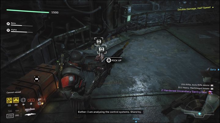 Po dalszej wędrówce, przetnijcie drzwi - Aliens Fireteam Elite: Królobójstwo - solucja, opis przejścia - Aliens Fireteam Elite - poradnik do gry