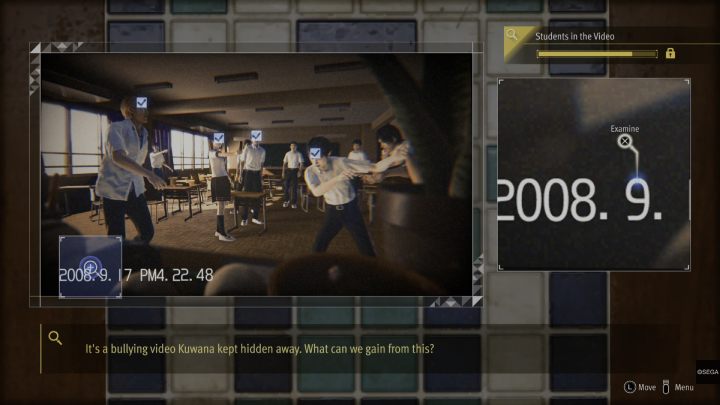 Na nagraniu należy zbadać - Lost Judgment: Chapter 9 The Weight of Guilt - solucja, opis przejścia - Lost Judgment - poradnik do gry