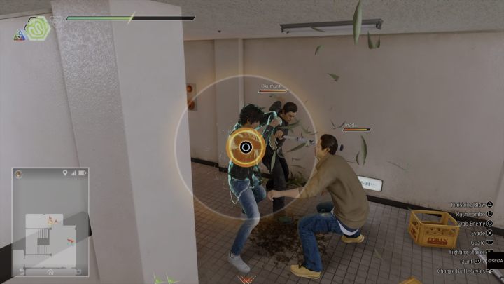 Gdy dotrzecie do budynku, w którym znajduje się Tatami Room, czeka Was walka z członkami RK - Lost Judgment: Chapter 12 To Nourish a Viper - solucja, opis przejścia - Lost Judgment - poradnik do gry