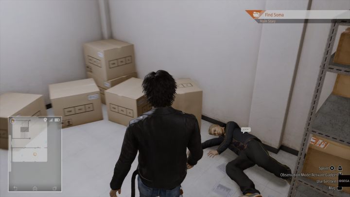 Wróćcie na korytarz i udajcie się do sąsiedniego pokoju - Lost Judgment: Chapter 12 To Nourish a Viper - solucja, opis przejścia - Lost Judgment - poradnik do gry