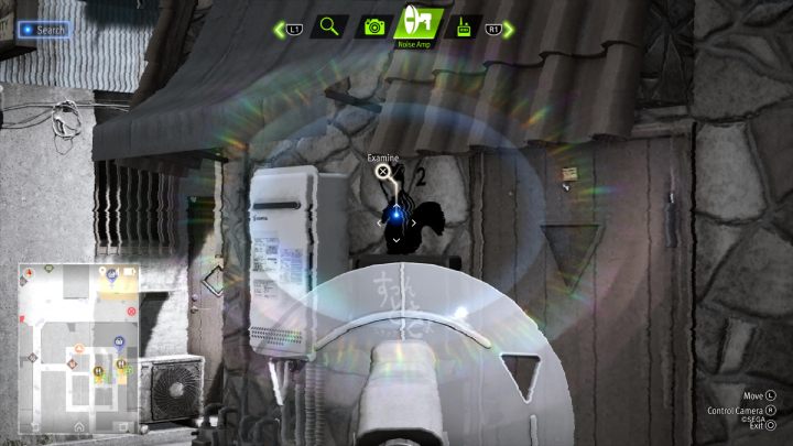 Używając Noise Amp zbadajcie kolejny obrazek w północnej uliczce dzielnicy - Lost Judgment: Squirrel search E Shichifuku - wszystkie wiewiórki, mapa - Lost Judgment - poradnik do gry