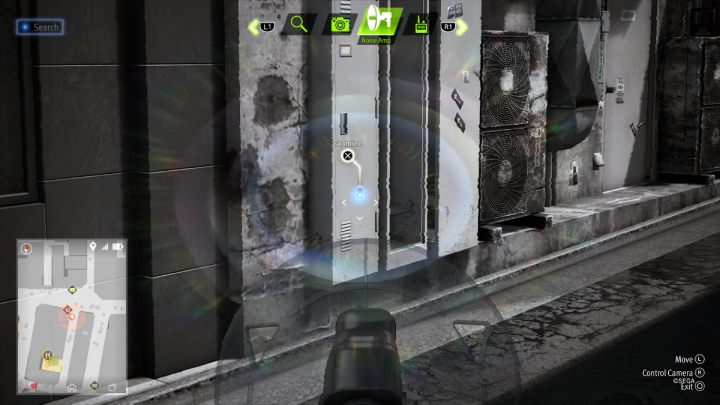 Użyjcie Noise Amp, aby znaleźć Battle Support SS w otwartej szafce w alejce - Lost Judgment: Squirrel search E Shichifuku - wszystkie wiewiórki, mapa - Lost Judgment - poradnik do gry