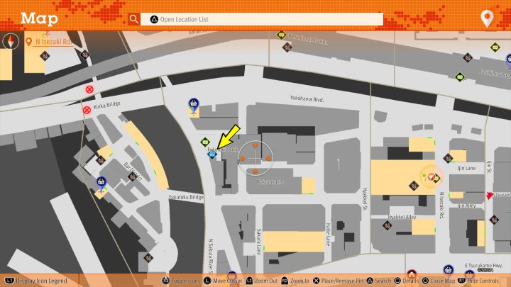 Po ukończeniu śledztwa pobocznego Squirrels Just Wanna Have Fun i znalezieniu nagród przy pozostałych 54 obrazkach wiewiórek, udajcie się do parku Fukutoku - Lost Judgment: Big Squirrels Dont Cry - solucja, opis przejścia - Lost Judgment - poradnik do gry