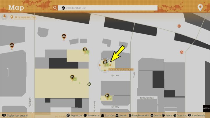 Śledztwo dostępne z tablicy w biurze Yokohama 99 - Lost Judgment: My First Errand - solucja, opis przejścia - Lost Judgment - poradnik do gry