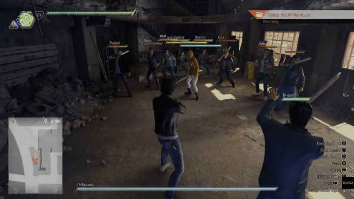 W opuszczonym budynku czeka Was walka z członkami RK - Lost Judgment: Final Chapter - Darkest Before the Dawn - Lost Judgment - poradnik do gry