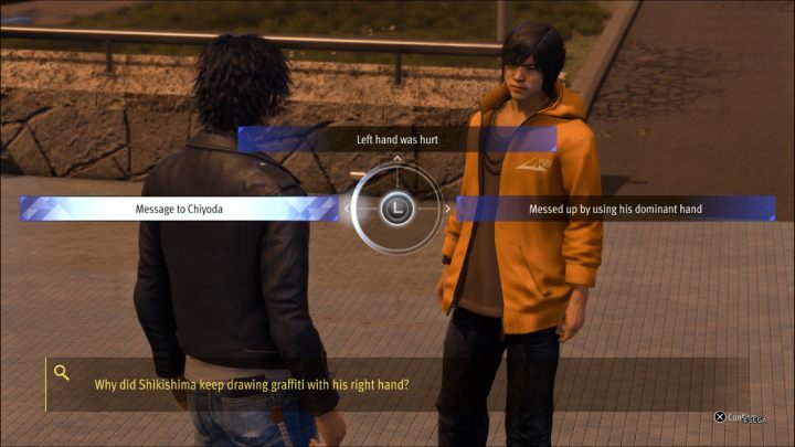 Po wykonaniu wszystkich misji, Yagami dostanie wiadomość od Chiyoda - Lost Judgment: Skaters - solucja, opis przejścia - Lost Judgment - poradnik do gry