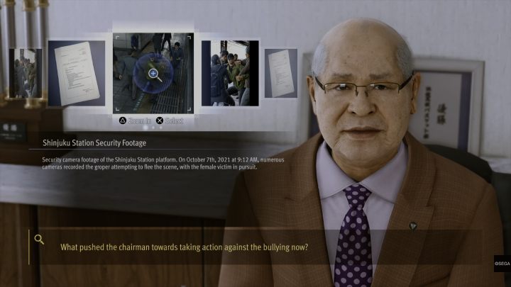 Porozmawiajcie z przewodniczącym szkoły - Lost Judgment: Chapter 2 Vicious Cycle - solucja, opis przejścia - Lost Judgment - poradnik do gry