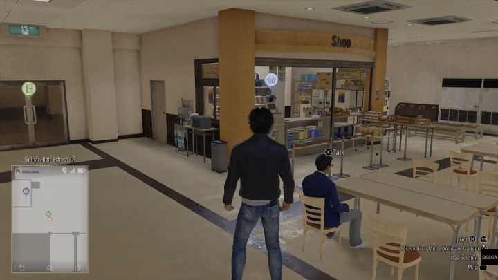 Następnie porozmawiajcie z Sanbonmatsu i opuśćcie klub - Lost Judgment: eSports Club - solucja, opis przejścia - Lost Judgment - poradnik do gry