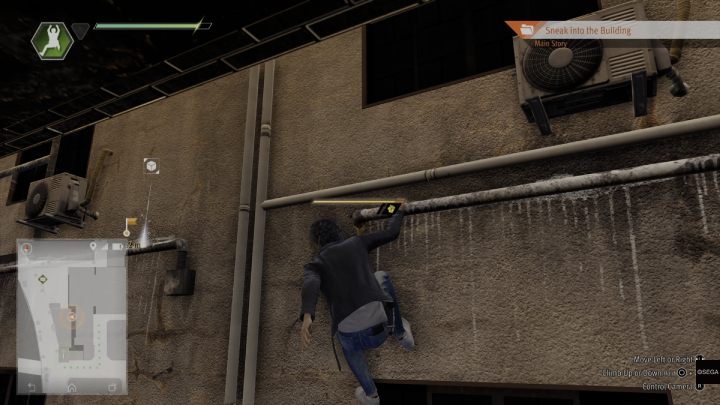 Podskoczcie do rury i udajcie się w lewo - Lost Judgment: Chapter 4 Red Knife - solucja, opis przejścia - Lost Judgment - poradnik do gry