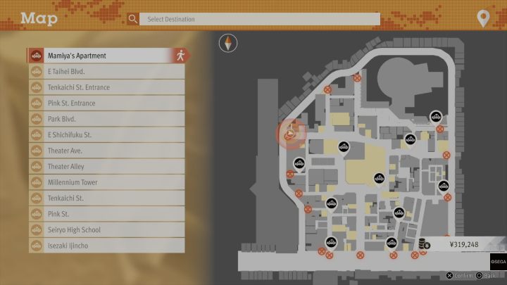 Udaje się do Genda Law office, skorzystajcie z pobliskiej taxówki i pojedźcie do Mamiyas Apartment - Lost Judgment: Chapter 5 Double Jeopardy - solucja, opis przejścia - Lost Judgment - poradnik do gry