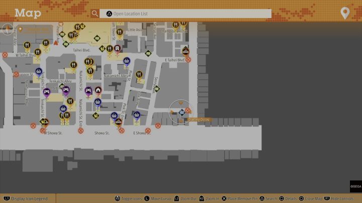 Po zakończonej rozmowie udajcie się do budynku na południowo-wschodniej części Kamurocho - Lost Judgment: Dueling Dojos - solucja, opis przejścia - Lost Judgment - poradnik do gry