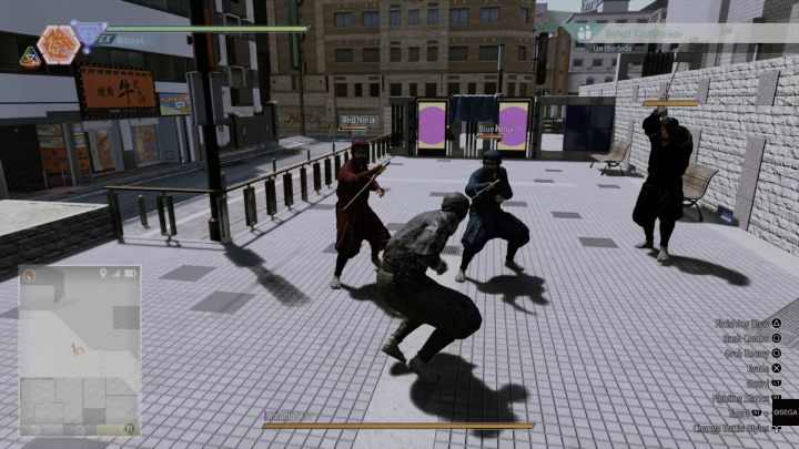 Po kolejnej cutscence będziecie musieli pokonać Kalashikova i jego pomocników - Lost Judgment: Dueling Dojos - solucja, opis przejścia - Lost Judgment - poradnik do gry