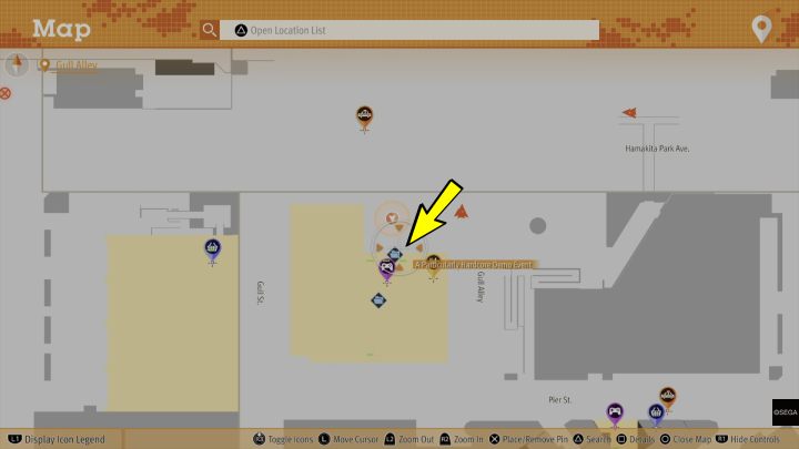 Śledztwo dostępne po ukończeniu zadania Flight of the Game Creator - Lost Judgment: A Particularly Hardcore Demo Event - solucja, opis przejścia - Lost Judgment - poradnik do gry