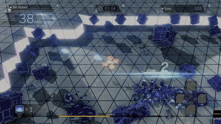 Po przerywniku filmowym wybierzcie dostępną misję i zagrajcie w Aircelios - Lost Judgment: A Particularly Hardcore Demo Event - solucja, opis przejścia - Lost Judgment - poradnik do gry