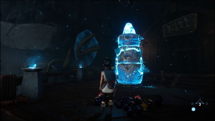 Zobaczycie kolejne skały - Kena Bridge of Spirits: Help the Woodsmith - solucja, opis przejścia - Kena Bridge of Spirits - poradnik do gry