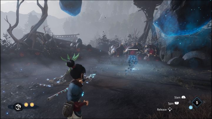 Po oczyszczeniu przeszkód, stworzycie kolejny kwiat, z którego możecie skorzystać z Rot - Kena Bridge of Spirits: Adiras Love - solucja, opis przejścia - Kena Bridge of Spirits - poradnik do gry