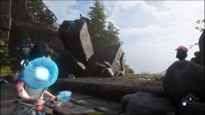 Gdy znajdziecie się blisko Ancient Well, zobaczycie wiele skał umiejscowionych w jednym miejscu - Kena Bridge of Spirits: Adiras Love - solucja, opis przejścia - Kena Bridge of Spirits - poradnik do gry