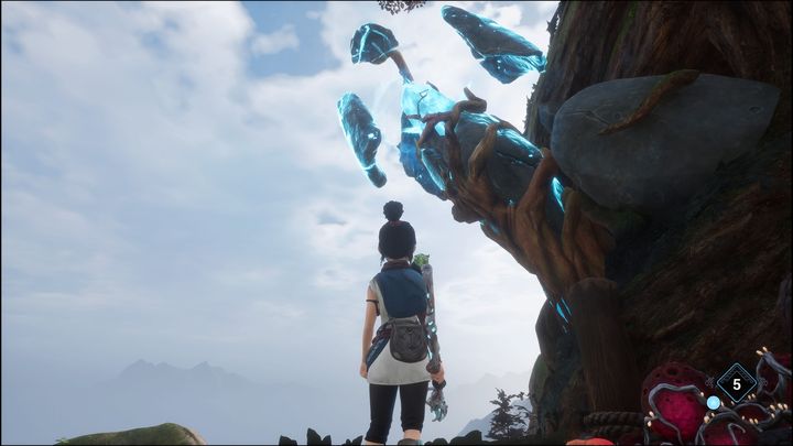 Na górze znajdować się będzie ostatni kryształ - Kena Bridge of Spirits: Adiras Love - solucja, opis przejścia - Kena Bridge of Spirits - poradnik do gry