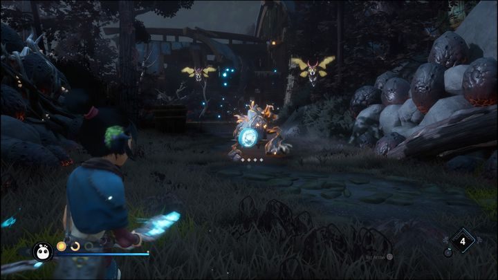 Idąc dalej, zostaniecie zaatakowani przez nowy rodzaj przeciwnika - Kena Bridge of Spirits: Adiras Love - solucja, opis przejścia - Kena Bridge of Spirits - poradnik do gry