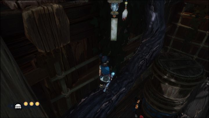 Następnie wskoczcie na ten korzeń - Kena Bridge of Spirits: Adiras Love - solucja, opis przejścia - Kena Bridge of Spirits - poradnik do gry