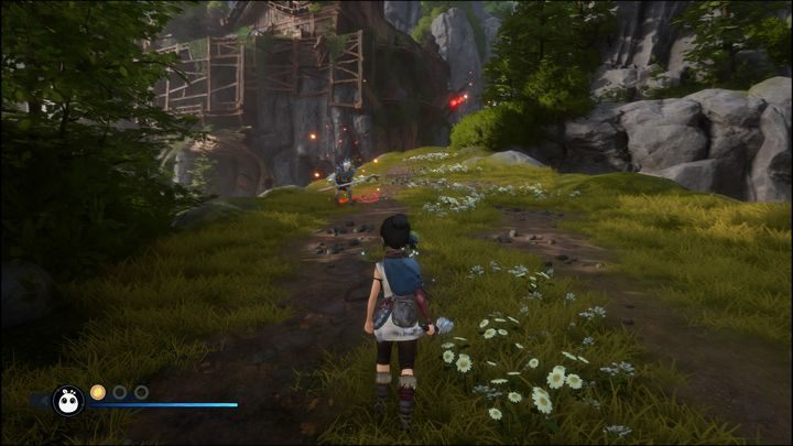 Musicie iść w górę, jednakże nie będzie to spokojna podróż - Kena Bridge of Spirits: Adiras Fear - solucja, opis przejścia - Kena Bridge of Spirits - poradnik do gry