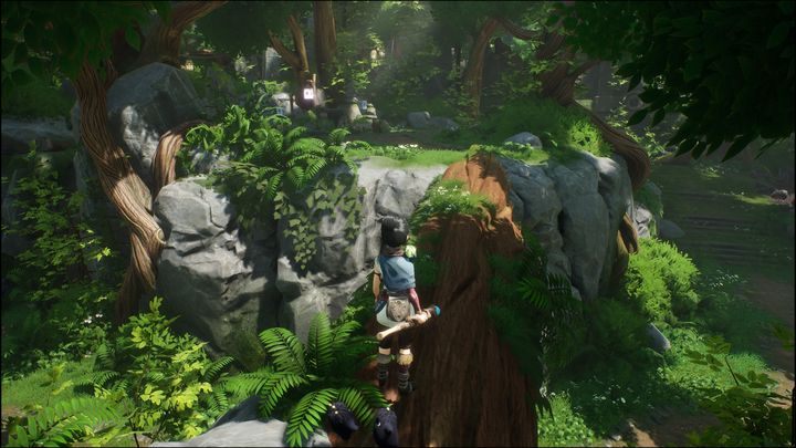 Czwarty z kolei Rot znajdować się będzie po drugiej stronie wzniesienia - Kena Bridge of Spirits: Tutorial - solucja, opis przejścia - Kena Bridge of Spirits - poradnik do gry