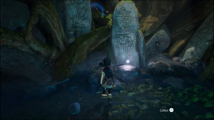 Wejdźcie na platformy z kamienia, które znajdują się w wodzie i przejdźcie za wodospad - Kena Bridge of Spirits: Tutorial - solucja, opis przejścia - Kena Bridge of Spirits - poradnik do gry