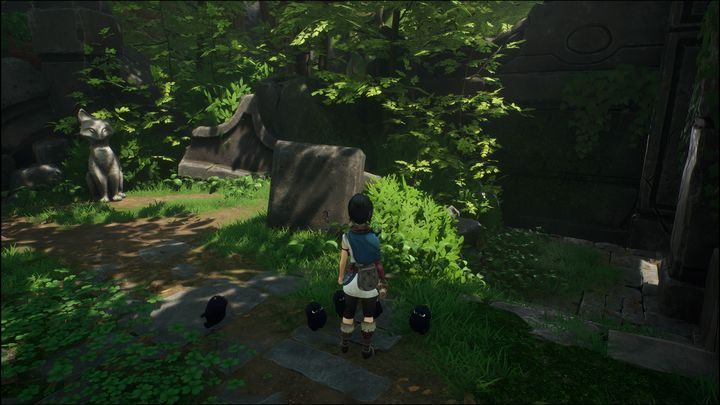 Możecie również nieopodal beczki podnieść rzeźbę kota, aby zyskać inną walutę - Kena Bridge of Spirits: Tutorial - solucja, opis przejścia - Kena Bridge of Spirits - poradnik do gry