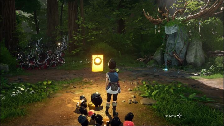 Idąc dalej, podążając za żółtym duszkiem, odkryjecie wspomnienie - Kena Bridge of Spirits: Find Rusu - solucja, opis przejścia - Kena Bridge of Spirits - poradnik do gry