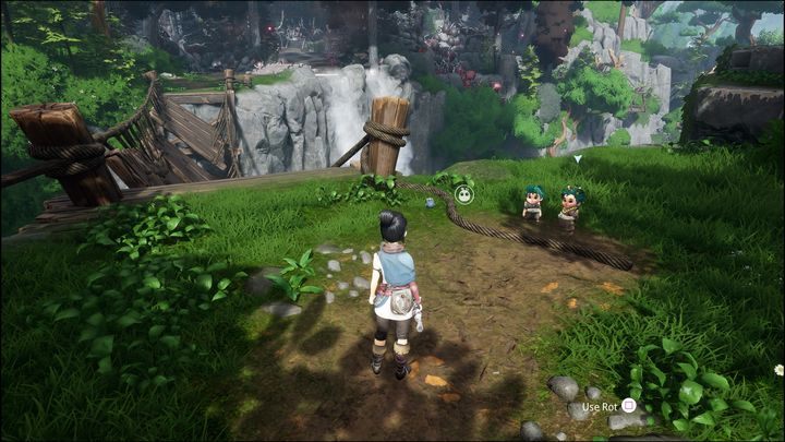 Idąc dalej, zobaczycie zarwany most - Kena Bridge of Spirits: Find Rusu - solucja, opis przejścia - Kena Bridge of Spirits - poradnik do gry